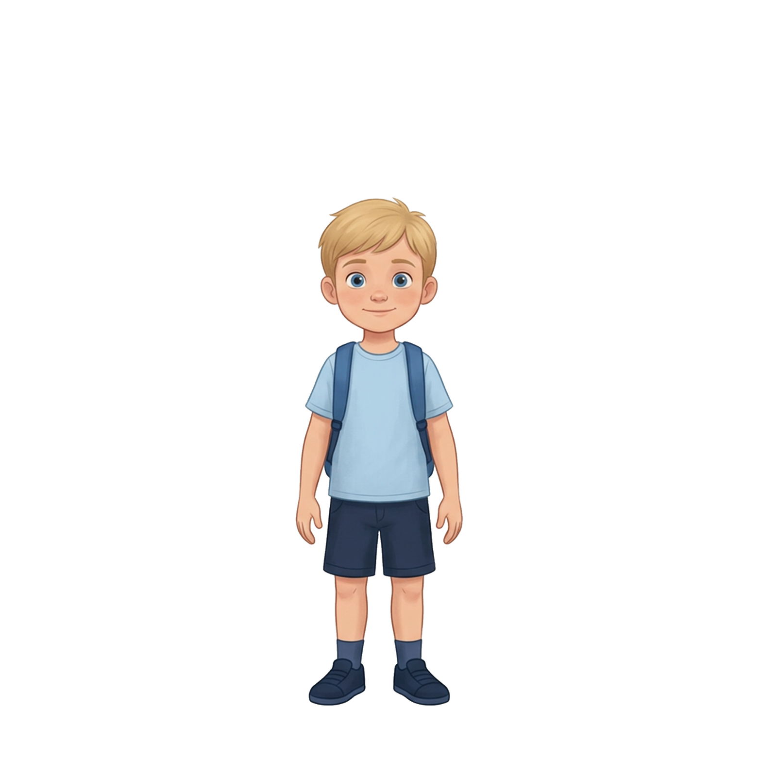 Full-body illustration of Charlie